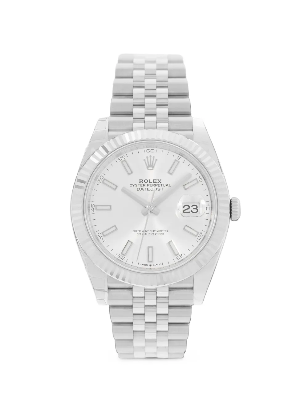 Rolex 2020 Datejust 41mm watch - Argento
