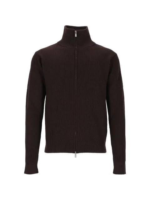 Barena ribbed-knit zip-up cardigan