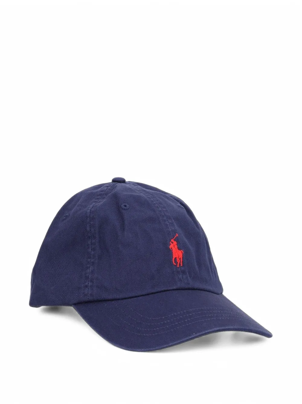 Polo Ralph Lauren logo-embroidered baseball cap Blauw