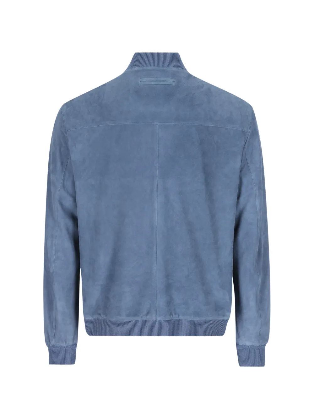 Zegna suede bomber jacket | Blue | Image 1