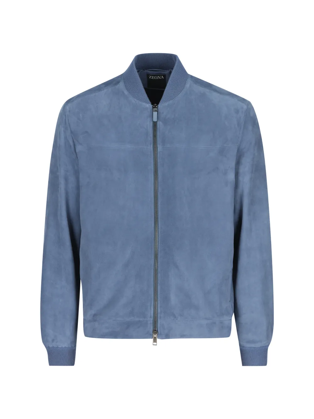 Zegna suede bomber jacket | Blue | Image 1