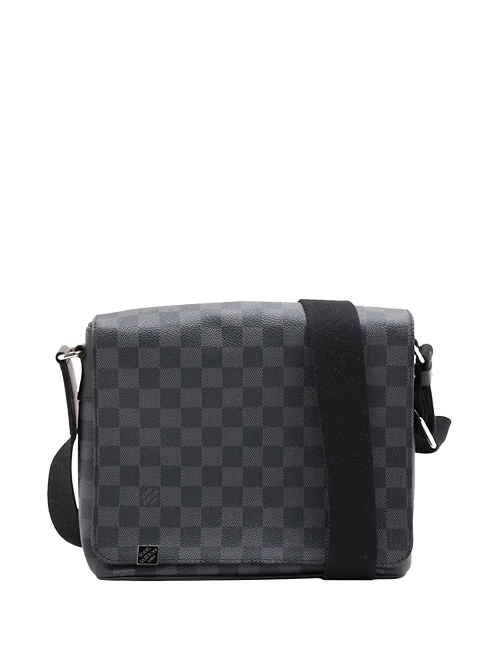 Louis Vuitton Pre-Owned 2017 Damier Graphite District PM crossbody bag - Nero