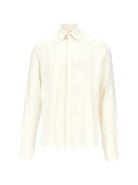 MARSEM concealed-front shirt