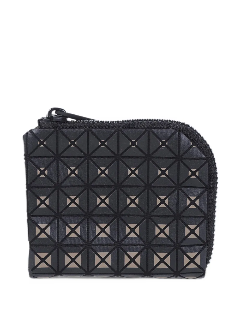 Bao Bao Issey Miyake Clam geometric-panelled wallet - Grigio