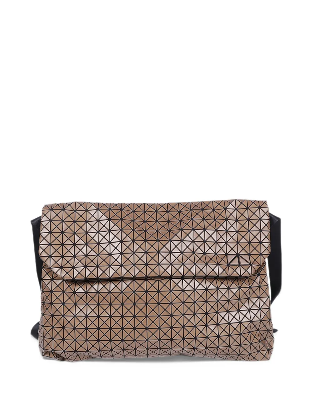 Bao Issey Miyake geometric-panel messenger bag Bruin