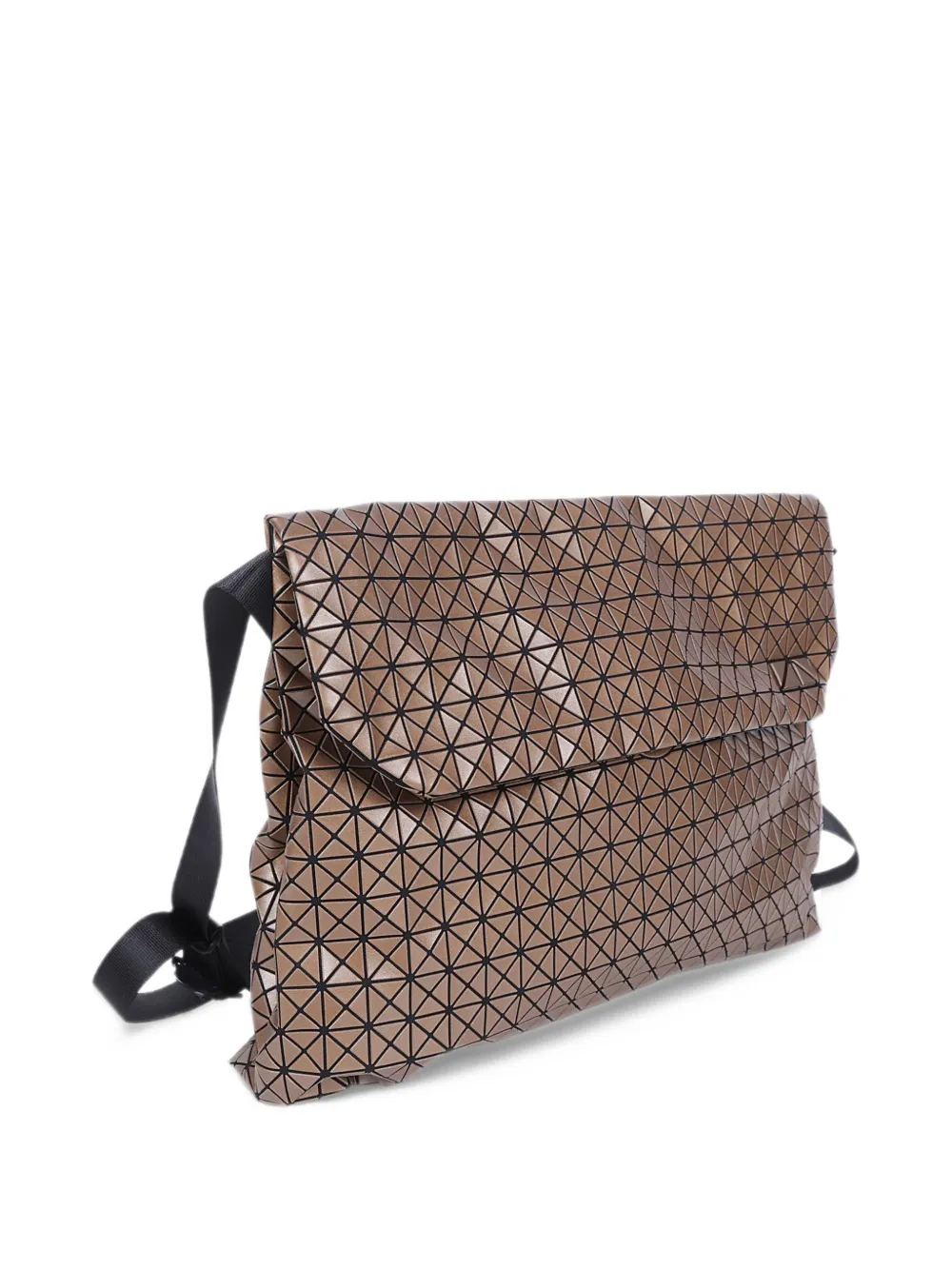 Bao Issey Miyake geometric-panel messenger bag Bruin