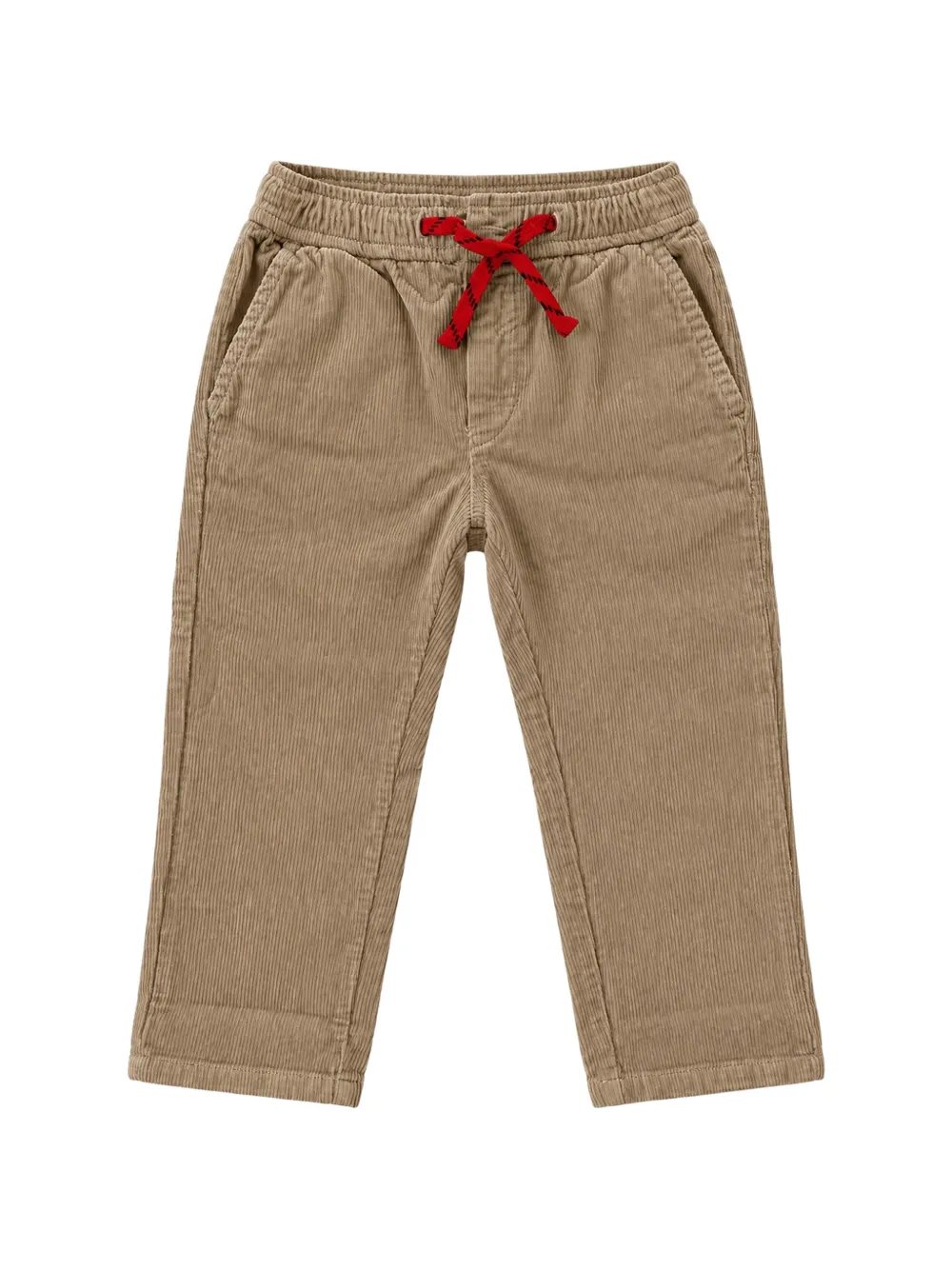 MC2 Saint Barth Kids drawstring-fastening trousers Beige