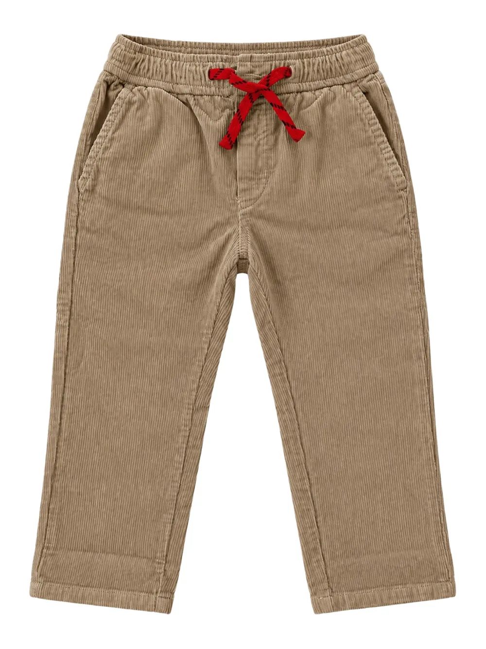 MC2 Saint Barth Kids drawstring-fastening trousers Beige