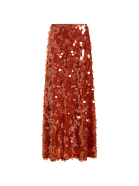Marie Oliver Odessa sequin-embellished maxi skirt