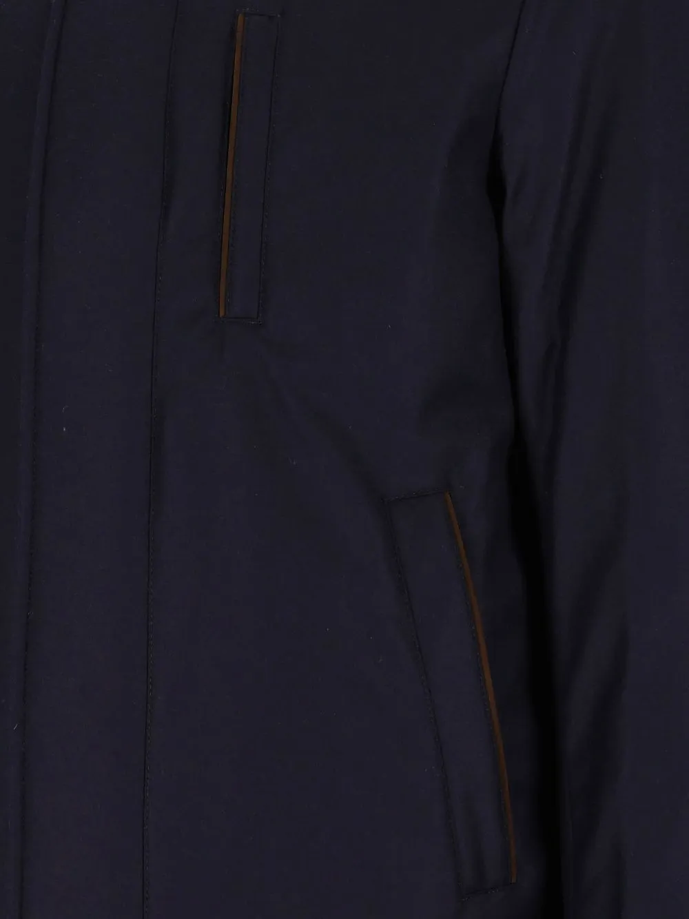 Al Duca D Aosta 1902 Gewatteerde jas met capuchon Blauw
