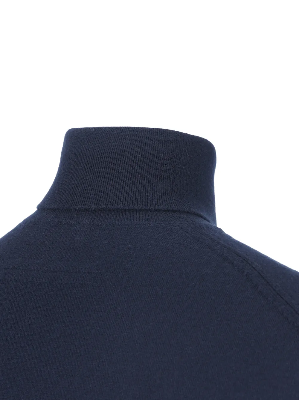 Zegna roll-neck cashmere sweater Blauw
