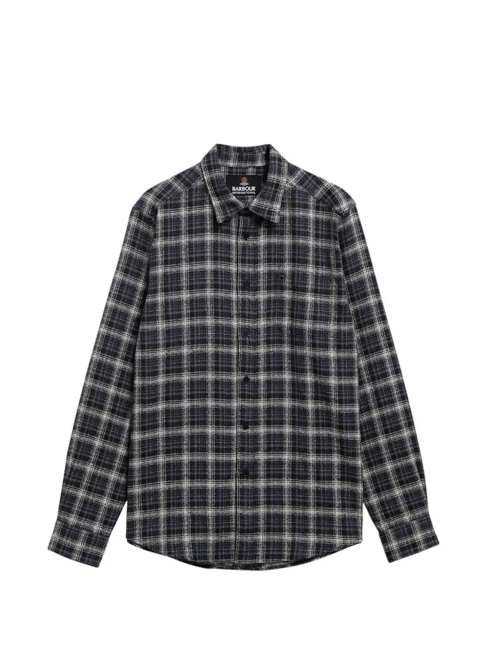 Barbour Transverse tailored long-sleeved shirt Blauw
