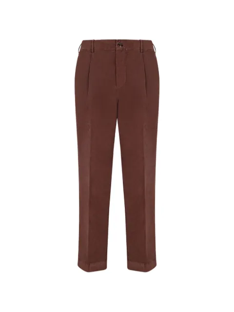Dell'oglio pleated corduroy trousers