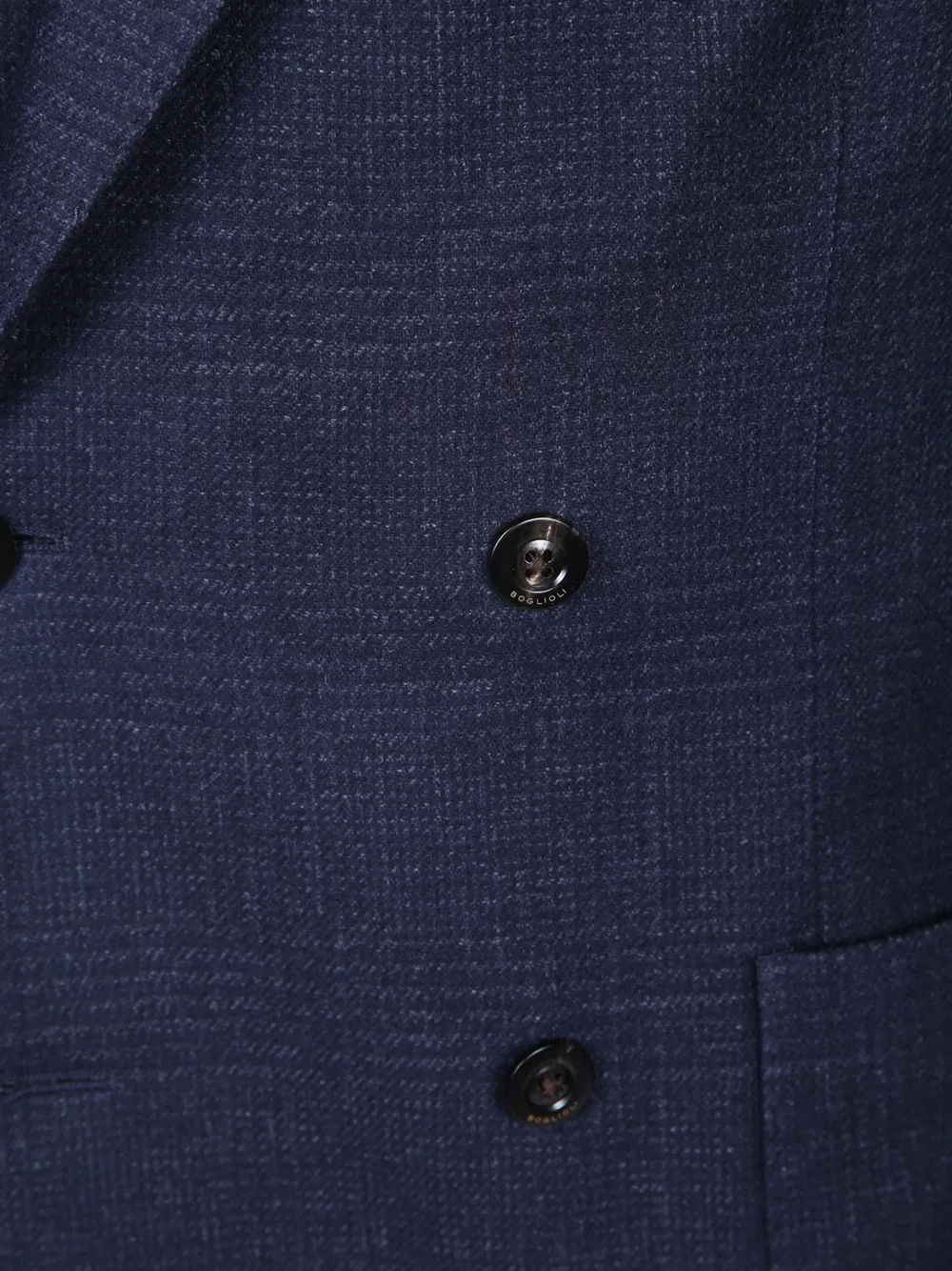 Boglioli Blazer met dubbele rij knopen Blauw