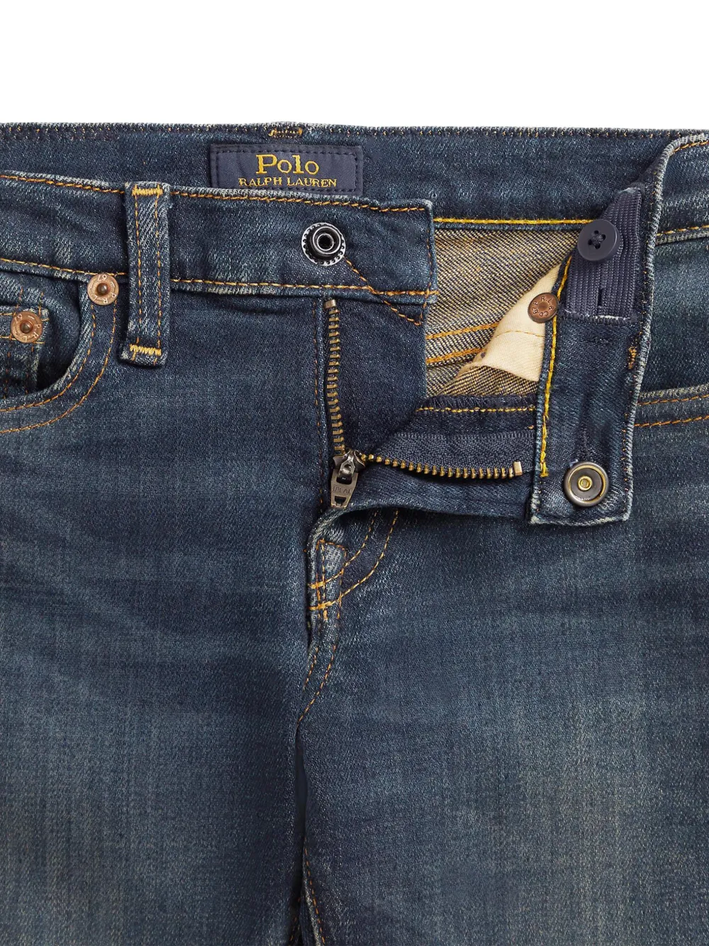 POLO RALPH LAUREN KIDS Sullivan slim stretch jeans Blauw