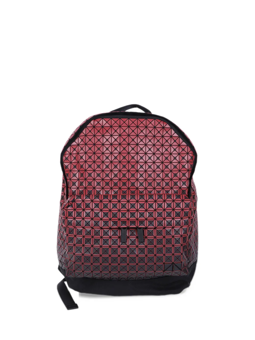Bao Bao Issey Miyake geometric-panelled backpack - Rosso