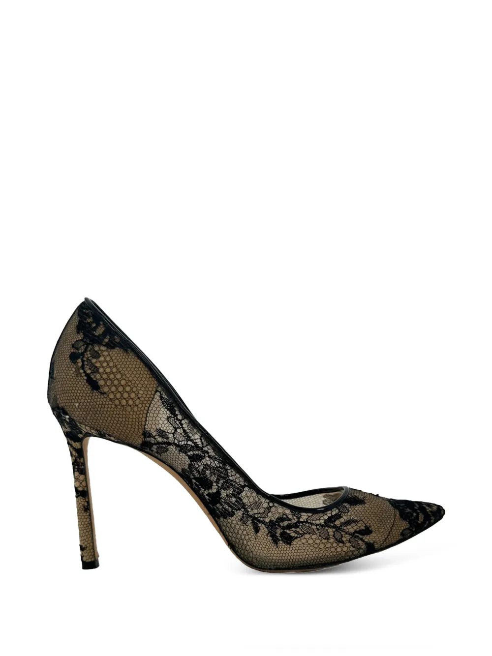 Jimmy Choo Pre-Owned 2010s Love lace pumps - Schwarz