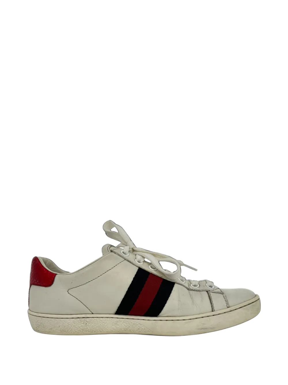 Gucci Pre-Owned Ace Snake sneakers - Weiß