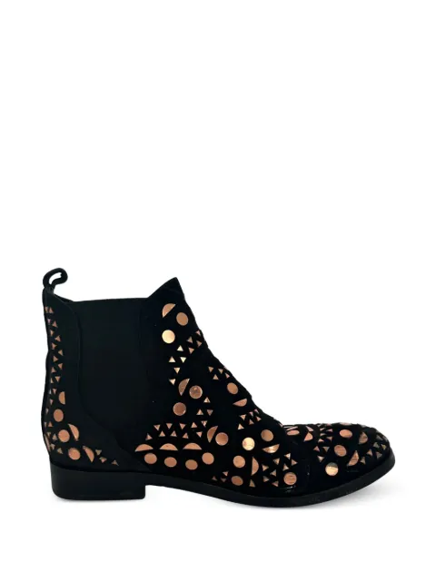 Alaïa Pre-Owned 2010s patterned Chelsea boots