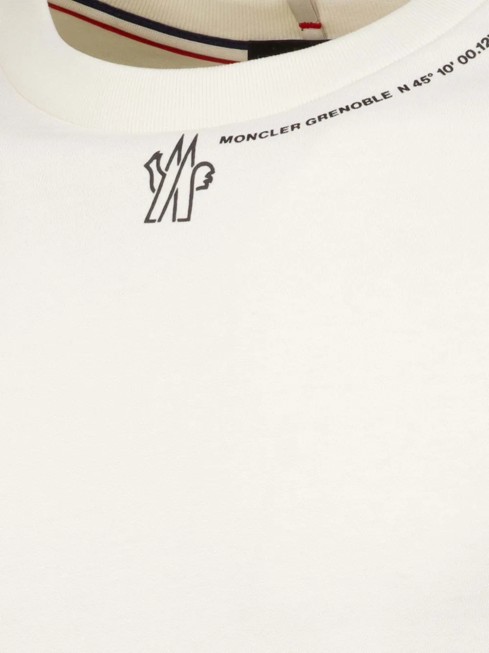 Moncler Grenoble Coordinates logo-print cotton T-shirt Beige