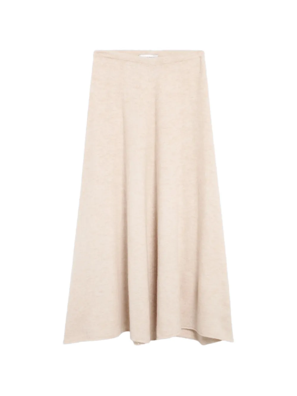 Ermanno Scervino fine-knit flared skirt Beige