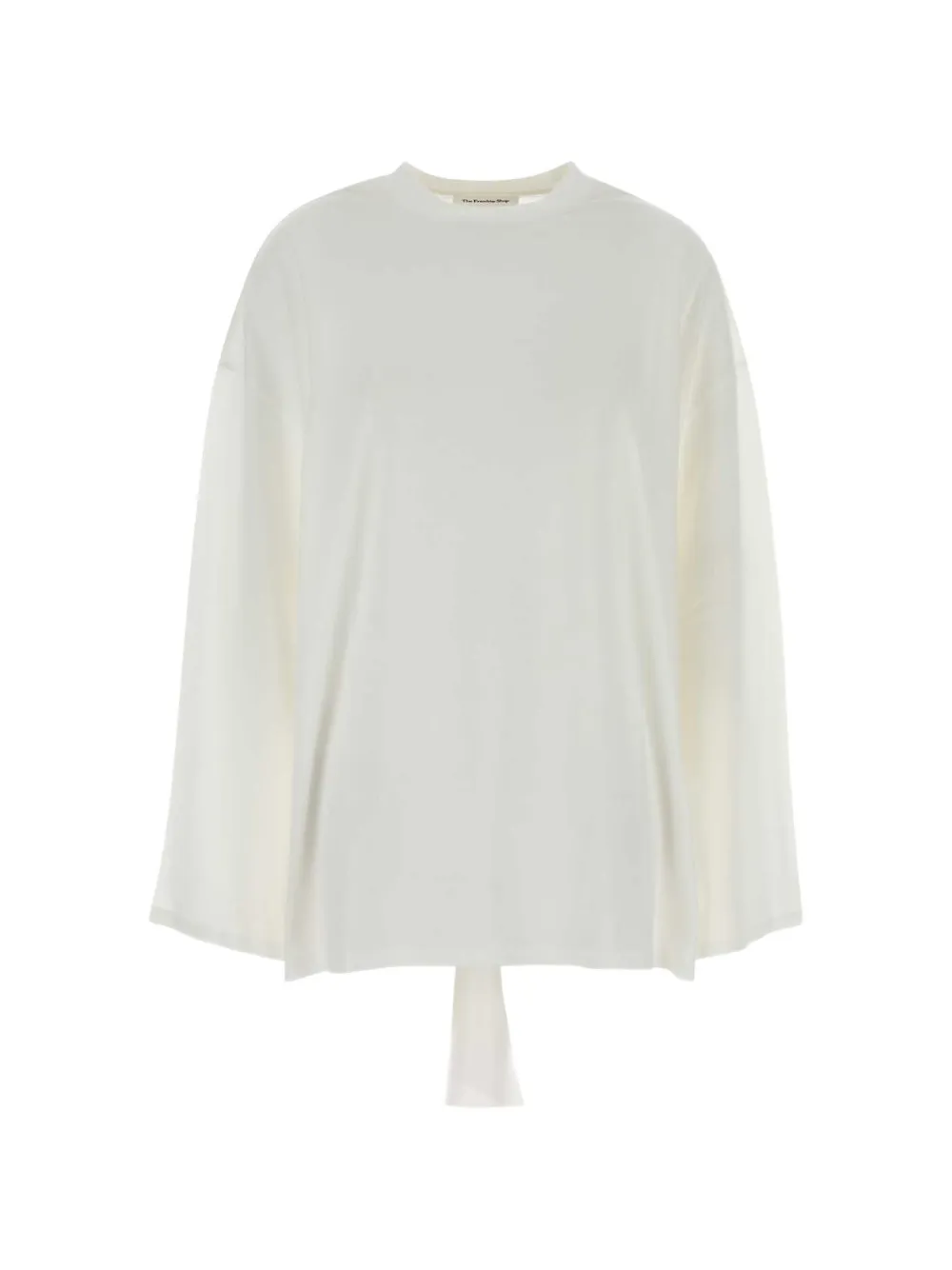 The Frankie Shop Rio oversized sleeve T-shirt Wit