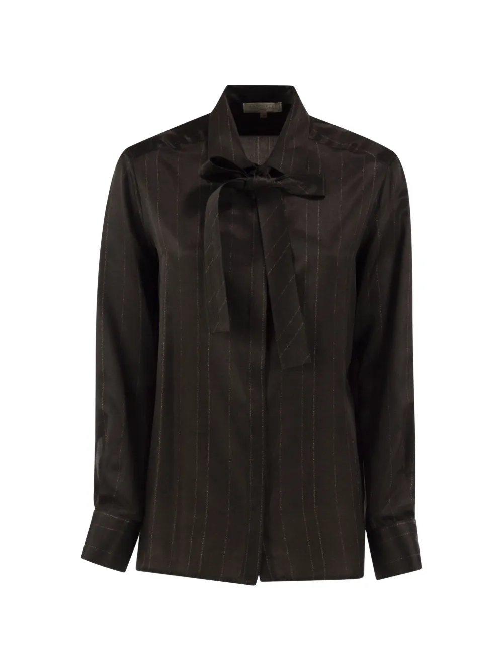 Antonelli striped pussy-bow shirt Bruin