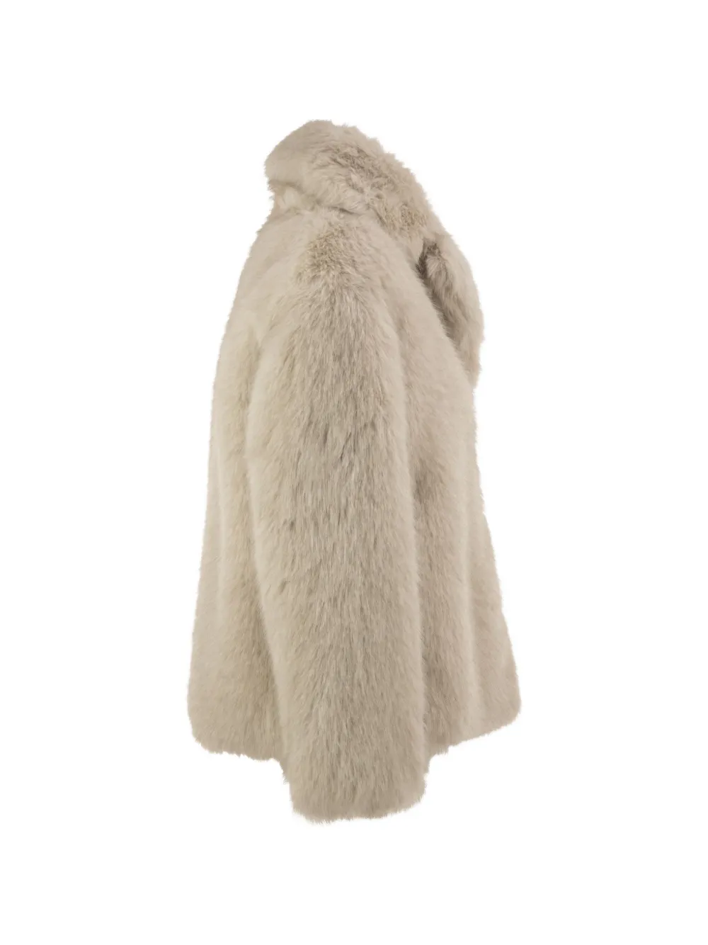 Weekend Max Mara soft textured short coat powder Beige