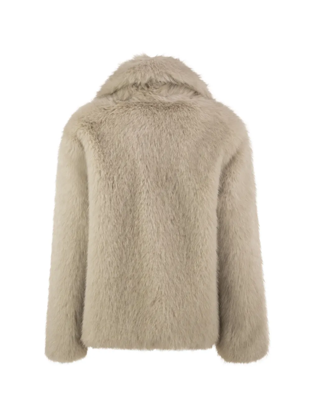 Weekend Max Mara soft textured short coat powder Beige