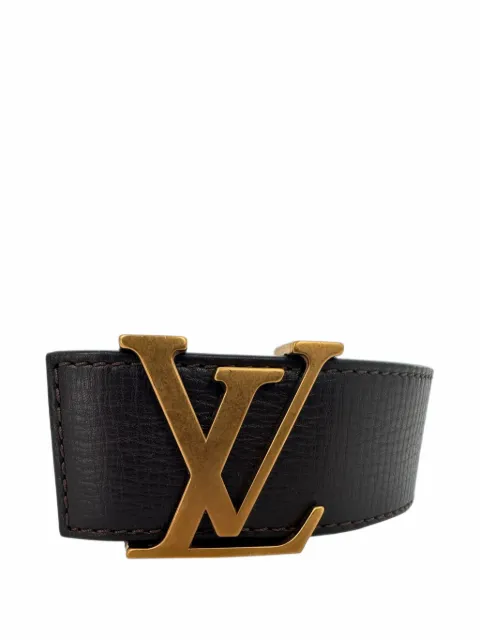 Louis Vuitton Pre-Owned 2010s reversible LV buckle belt