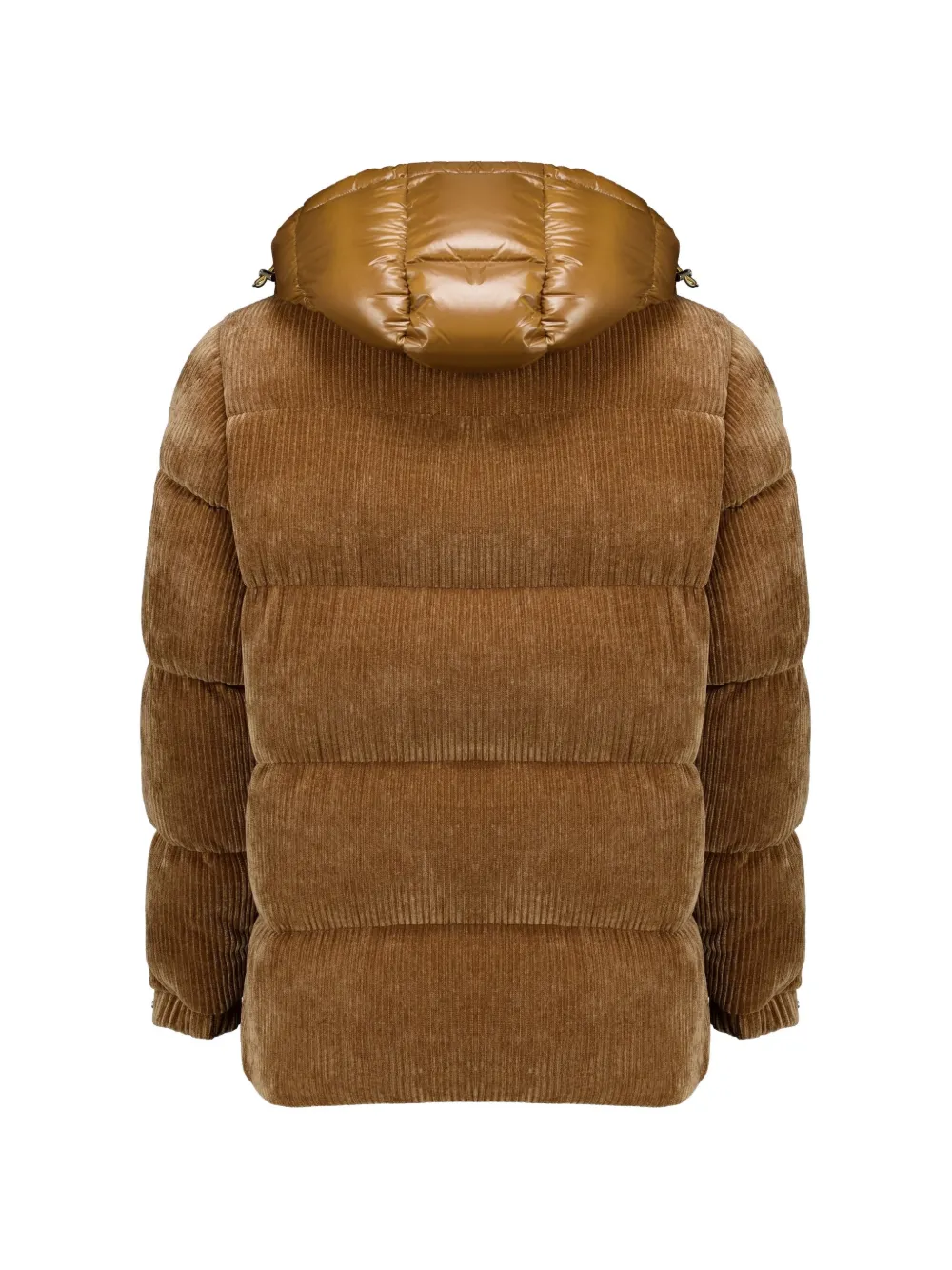 Moncler Velundra corduroy padded jacket Bruin