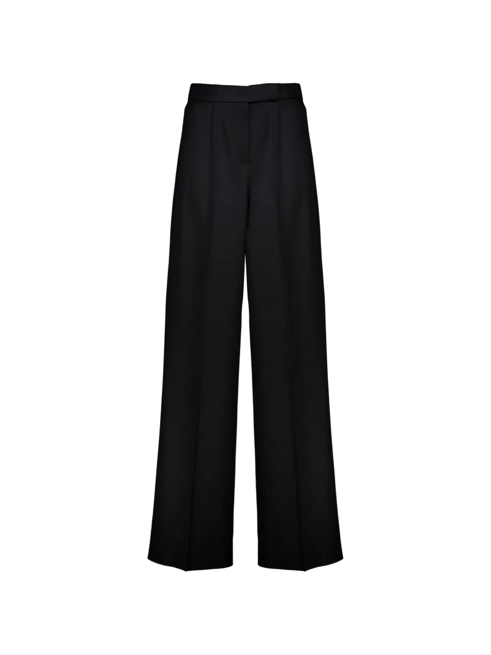 Max Mara wide sable-look camel trousers - black - Nero