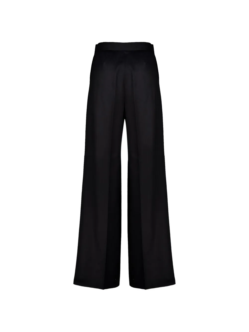 Max Mara Broek met wijde pijpen Zwart