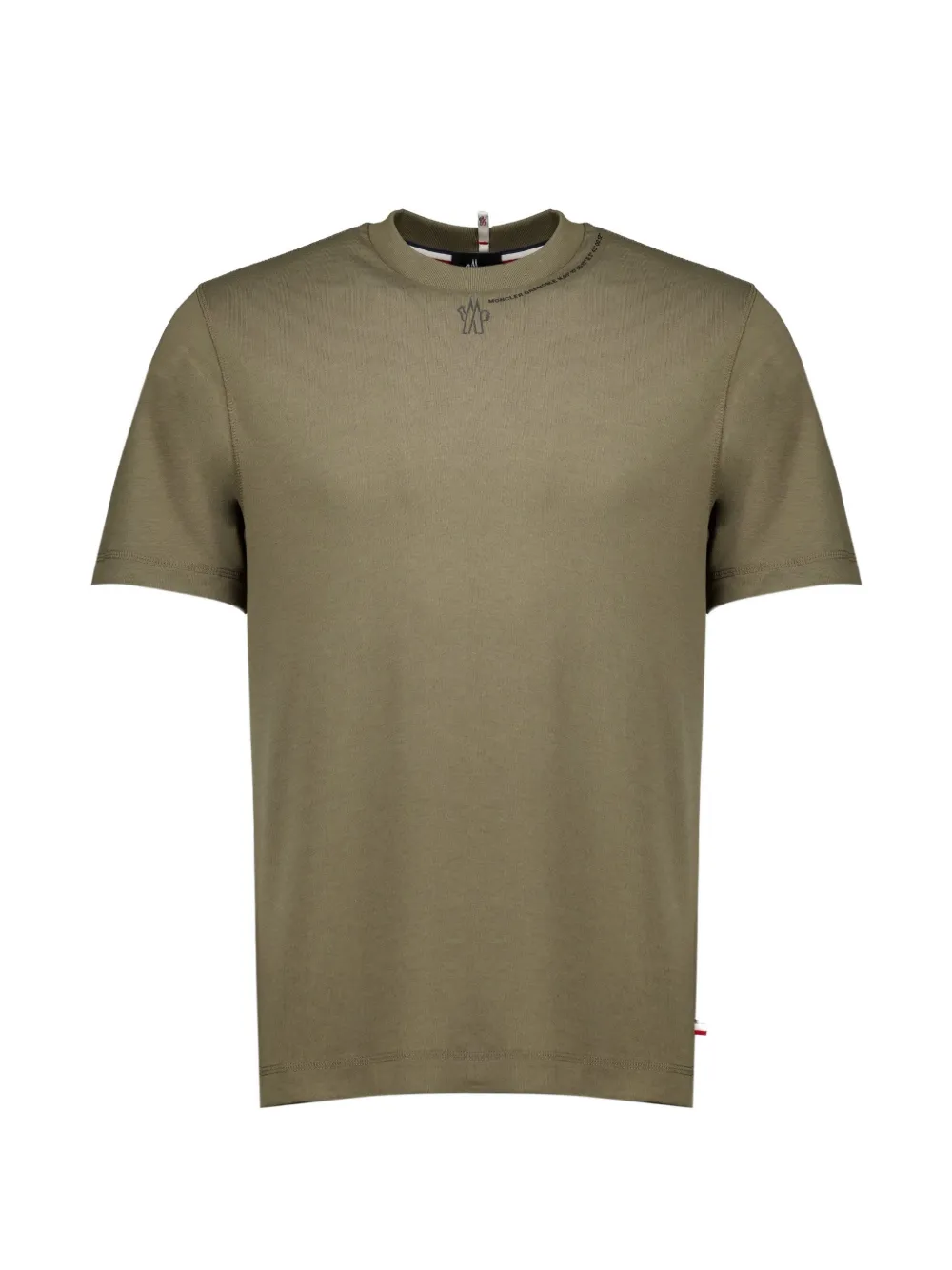 Moncler Grenoble Coordinates logo-print cotton T-shirt Groen