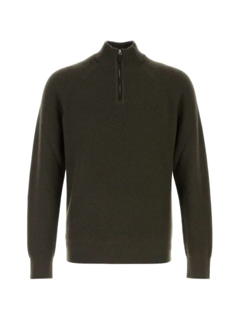 Zegna quarter-zip cashmere sweater