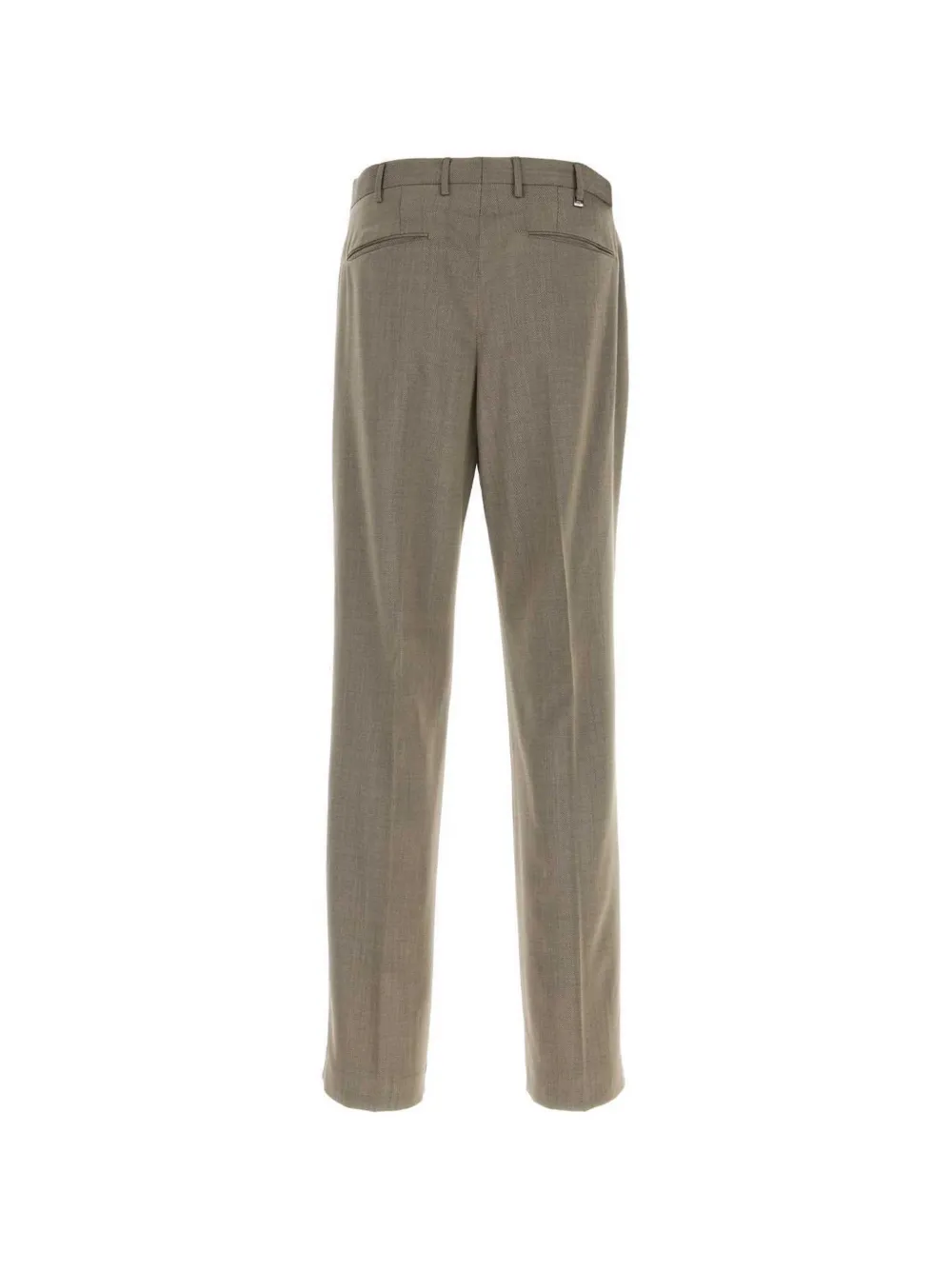 PT Torino pleated straight-leg trousers Beige