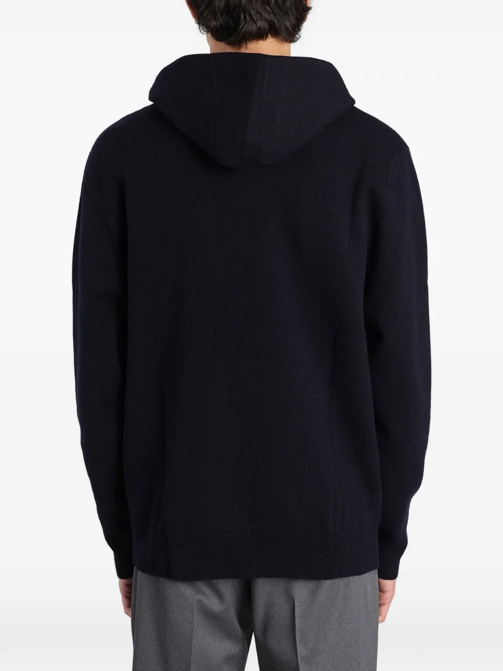 ASPESI zip-up hoodie Blauw