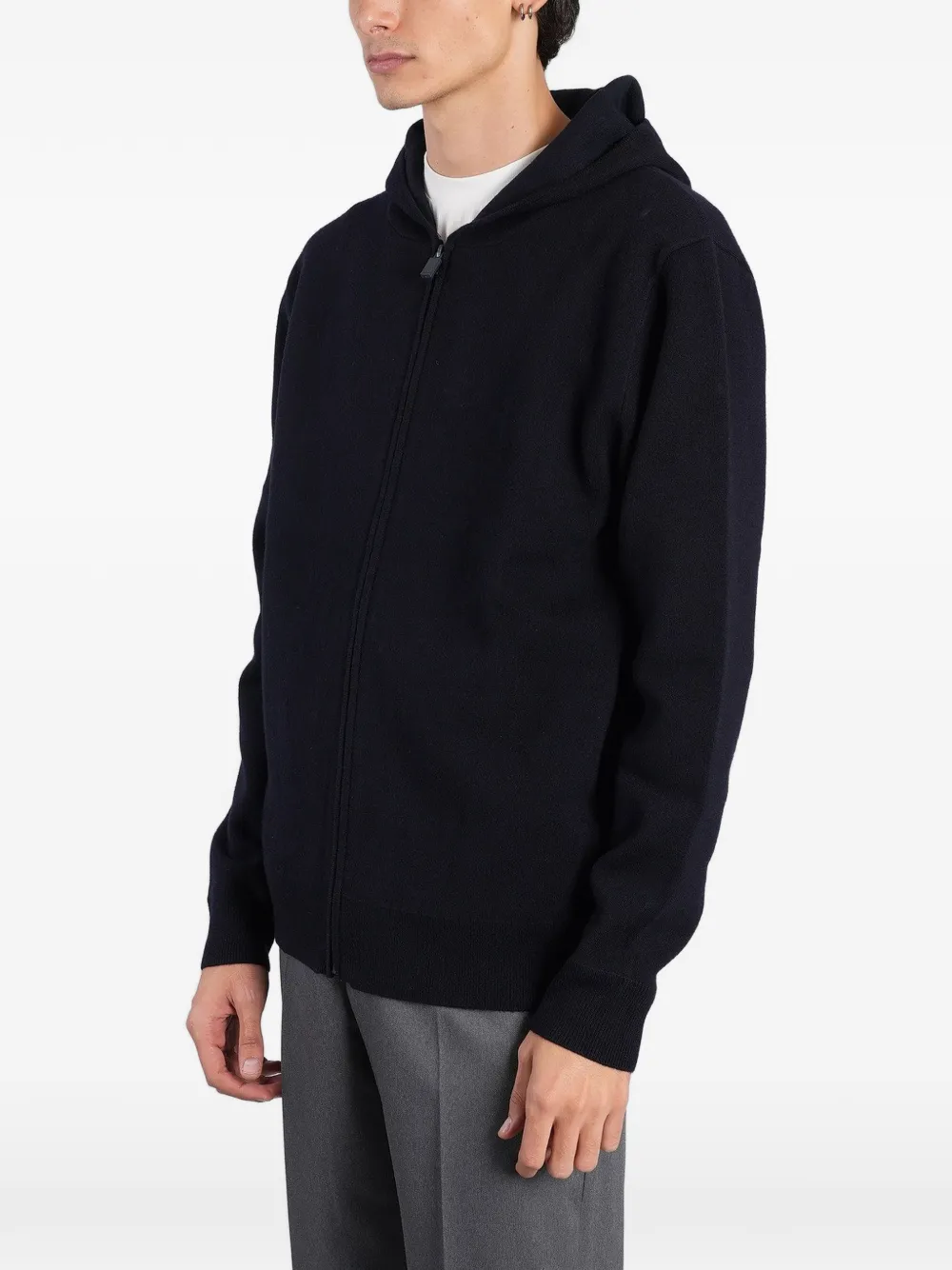 ASPESI zip-up hoodie Blauw