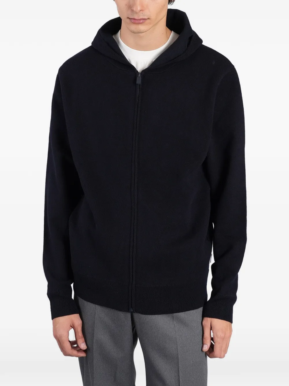 ASPESI zip-up hoodie - Blue