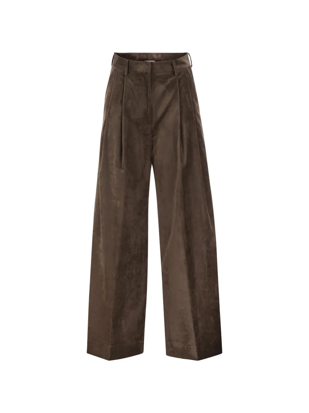 Antonelli pleated wide-leg trousers Bruin