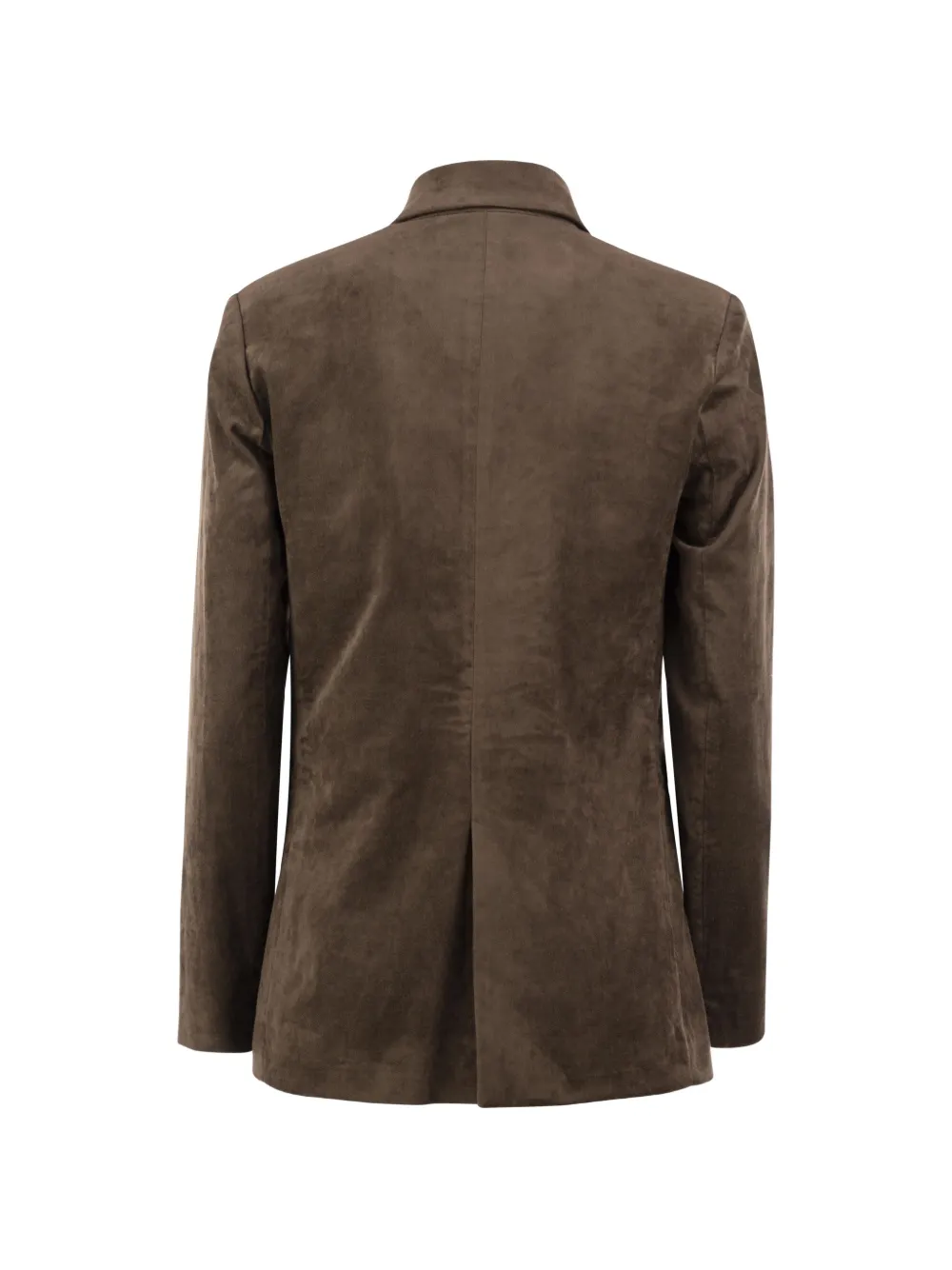Antonelli double-breasted velvet blazer Bruin
