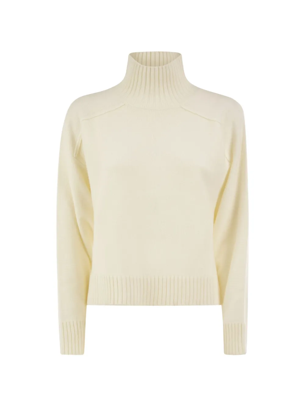 Antonelli roll-neck sweater Beige