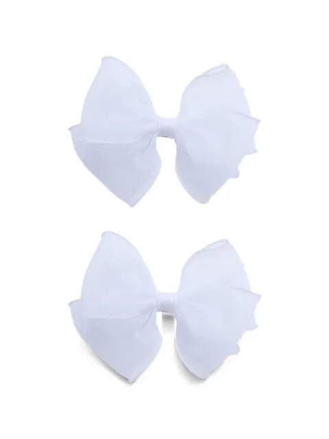 Tulleen tulle bow hair clips (set of two)