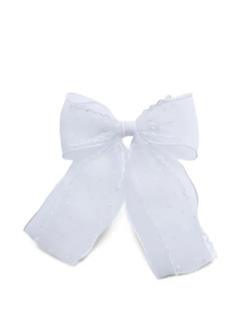 Tulleen dotted sheer hair clip