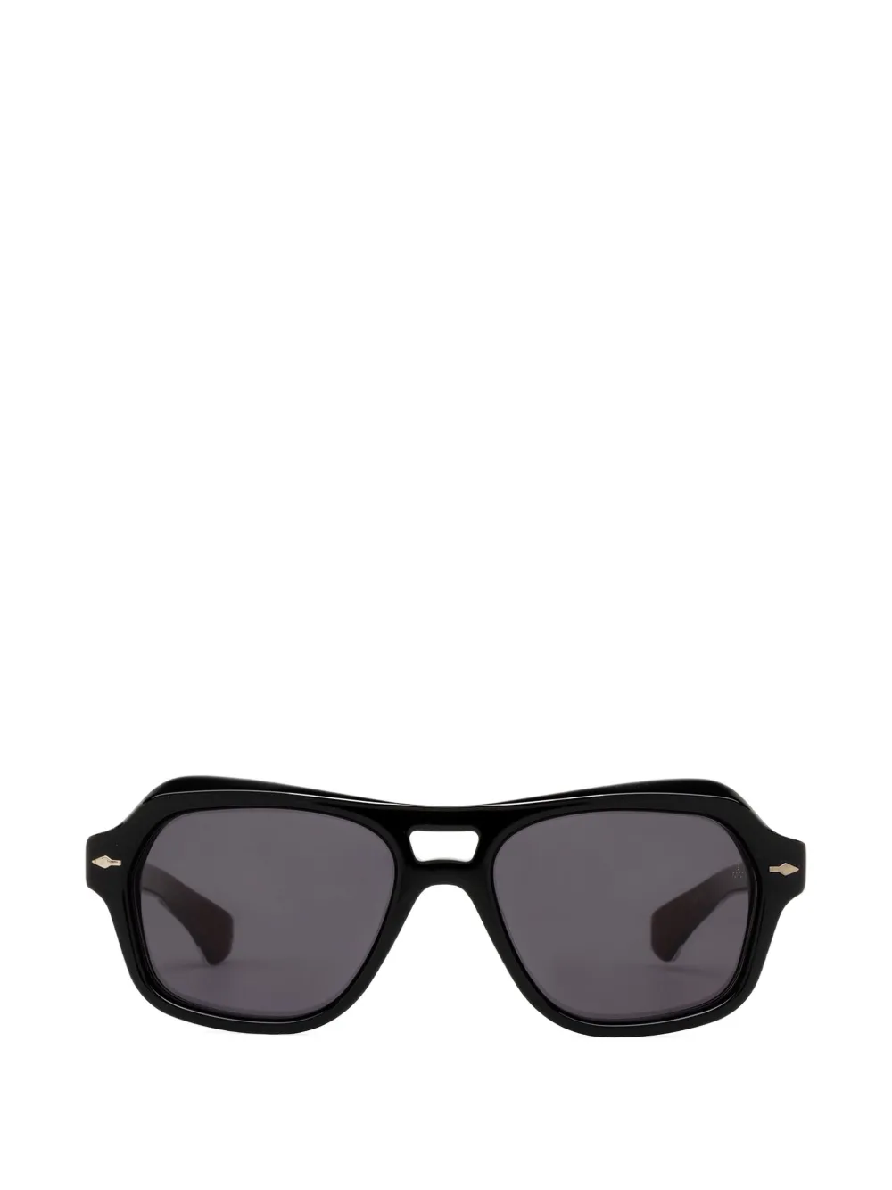 Jacques Marie Mage Tamerlis geometric-frame sunglasses Zwart