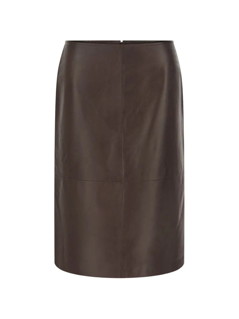 Antonelli zip-fastening skirt Bruin
