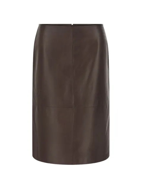 Antonelli zip-fastening skirt