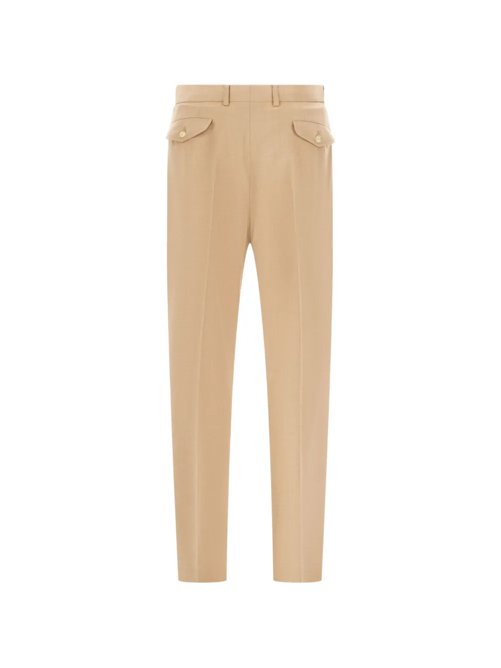 Laneus tailored virgin wool trousers Beige