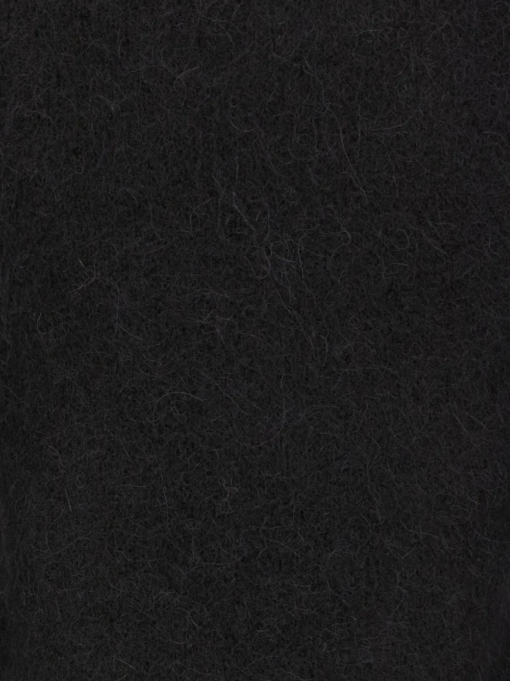 Michael Kors brushed alpaca blend sweater Zwart