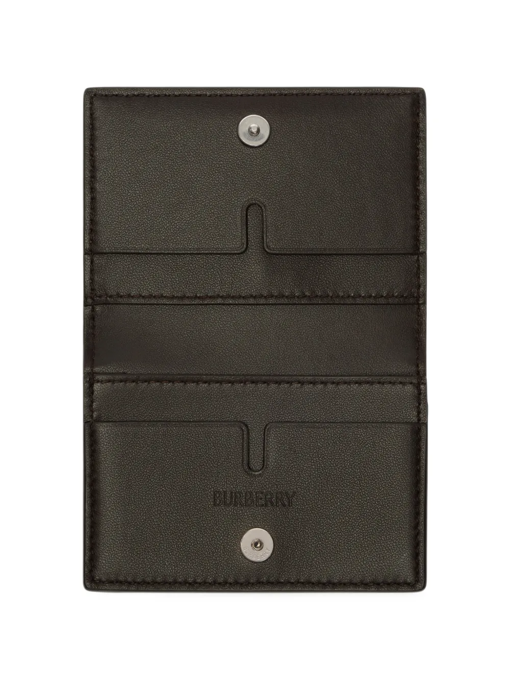 Burberry City Check bifold card case Bruin